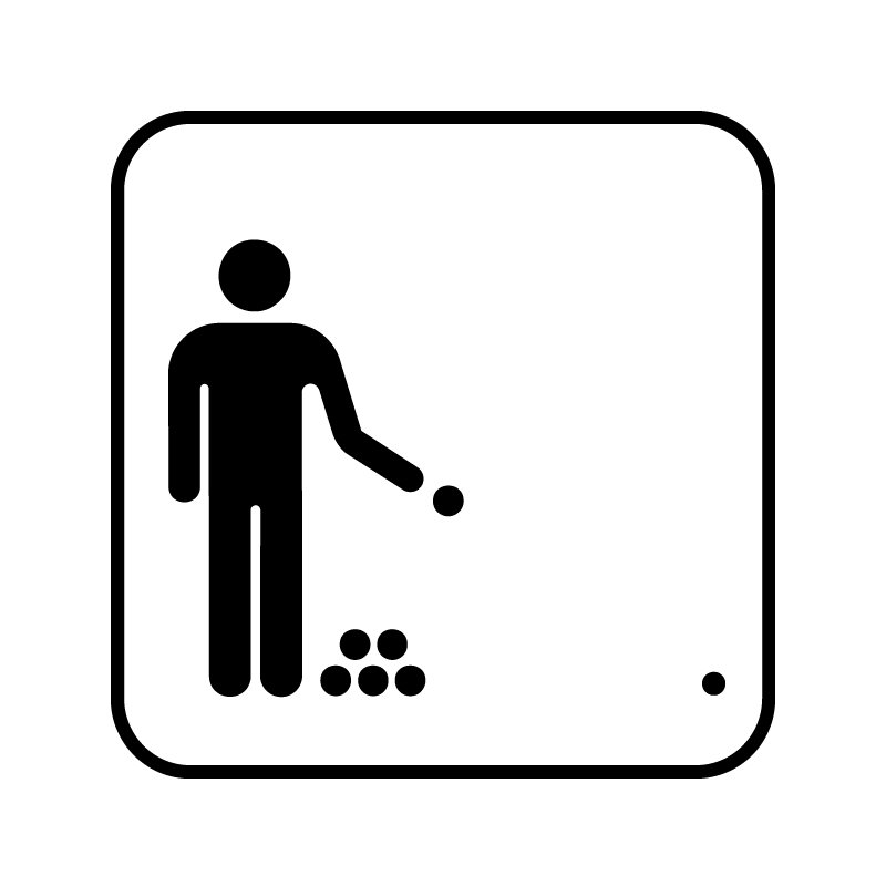 pictogram - Petanque