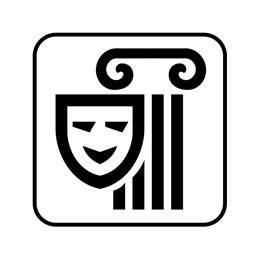 pictogram/piktogram - teatersal