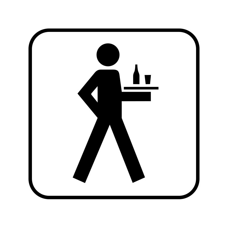 pictogram/piktogram - roomservice