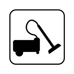 pictogram/piktogram - støvsuger