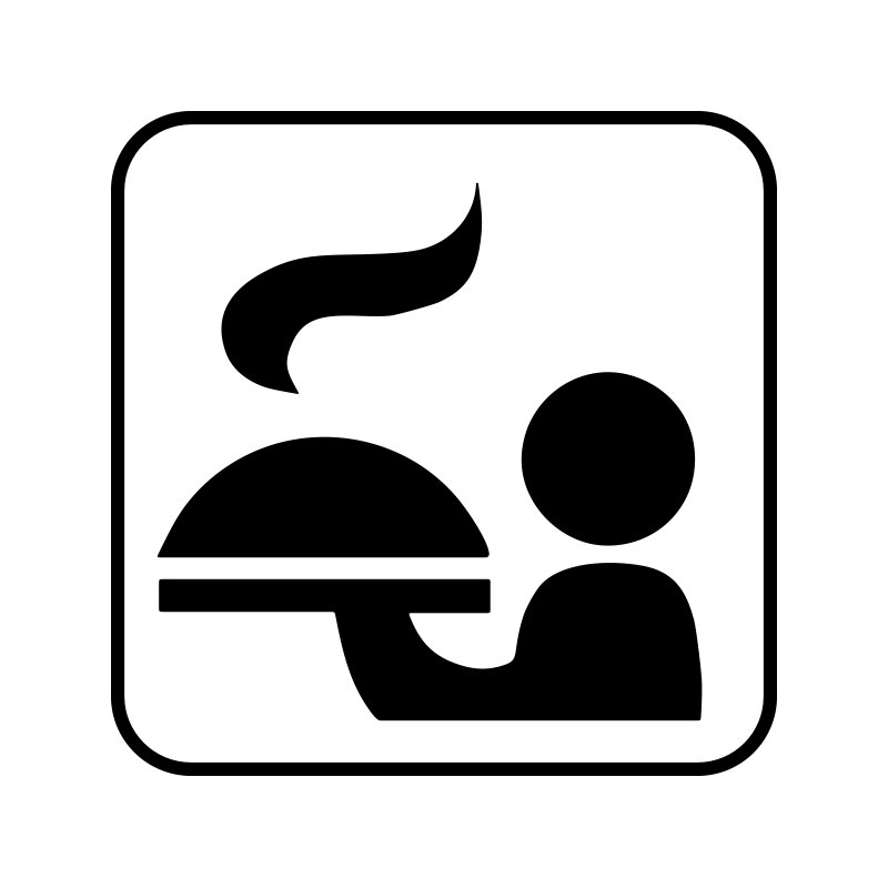 pictogram/piktogram - roomservice