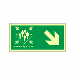 imo Assembly station with arrow