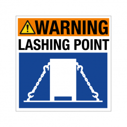 warning lashing point